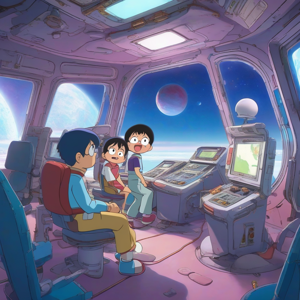 《哆啦A梦：大雄的宇宙漂流记》电影全集-经典动画-宇宙冒险[夸克网盘]