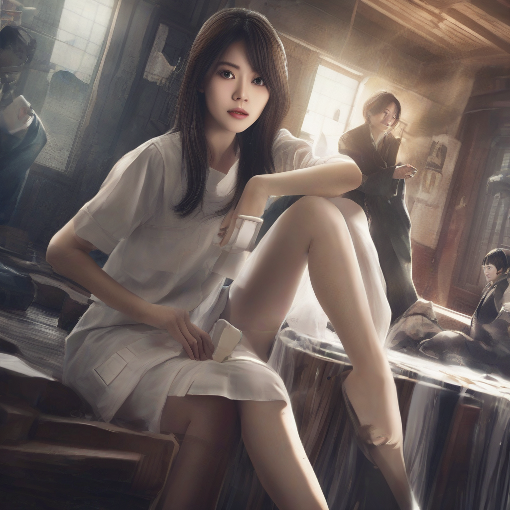 4K写真图集 唯美壁纸美女模特绘画图片