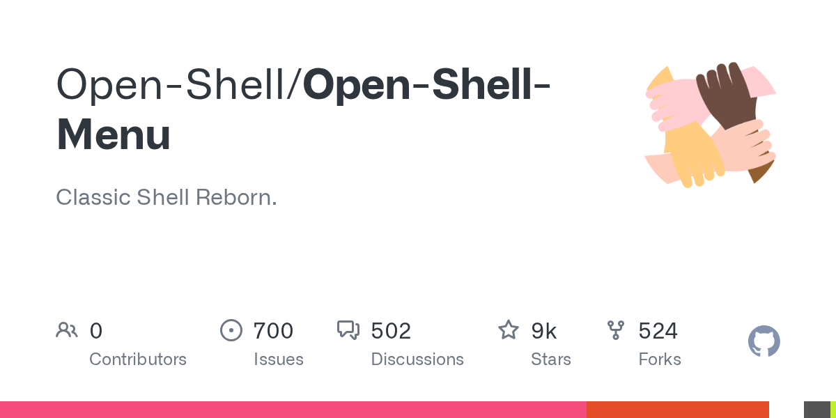 开始菜单工具 OpenShell v4.4.201 中文汉化版 Windows软件 经典开始菜单