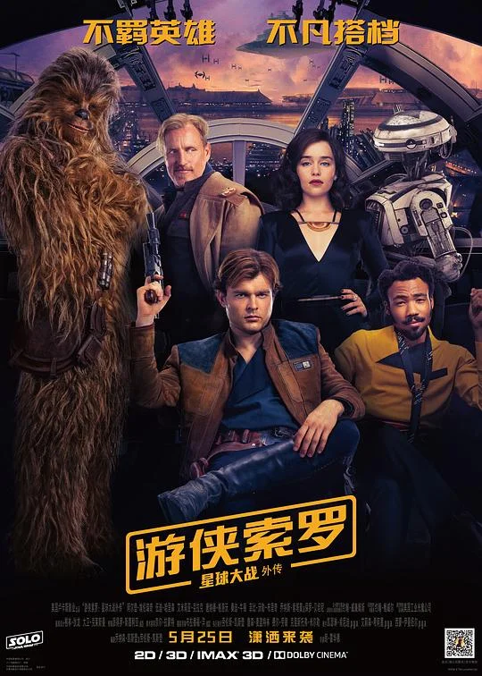 游侠索罗：星球大战外传 韩索罗：星球大战外传(港) / 星球大战外传：游侠索罗 / 星球大战外传：索罗 / 星球大战韩·索罗外传 / 游侠索罗 / 韩索罗外传 / 星战外传2